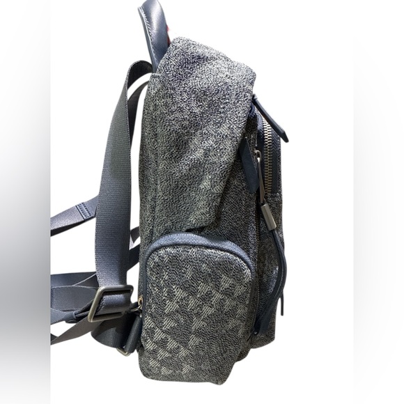 TUMI Voyageur Celina Small Backpack Textured Denim Blue and Grey backpack - Picture 2 of 14